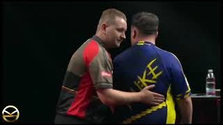 Luke Littler vs Dimitri Van Den Bergh  NZ Darts Masters 🎯 [upl. by Nayve]