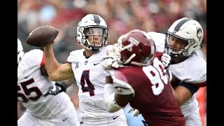 Football Highlights  UConn 28 Temple 24 [upl. by Refynnej]