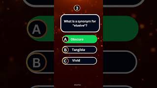 Synonym Showdown Test Your Vocabulary Skills Shorts [upl. by Heidie]