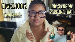 INEXPENSIVE PERFUMES THAT SMELL SO EXPENSIVE   TRY ON HAUL PERFUME  CaslyLamiit Clothinghaul [upl. by Eisiam]