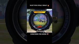 SCRAL SPRAY🔥1V3  Scral 3x Car Spray Clutch bgmi pubgmobile youtubeshorts shorts shortvideo [upl. by Anileve]