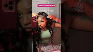 Come and join me in achieving glueless freedom👏👏Wig link in my bi0 allovehair shorts wigs [upl. by Ullman]