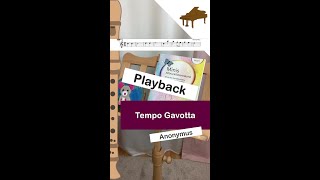 Anonymus quotTempo Gavottaquot Playback [upl. by Aziram]