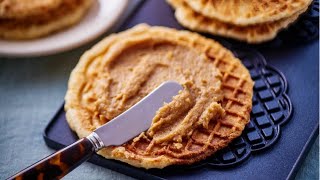 Recette  Gaufre du Nord à la vergeoise [upl. by Grof]