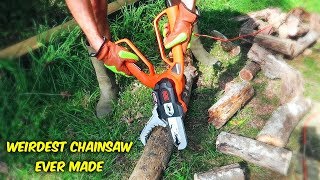 Weirdest Chainsaw Ever Made [upl. by Anahcra]