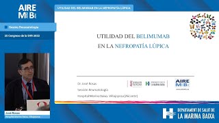 Utilidad del belimumab en la nefropatía lúpica [upl. by Corabella]