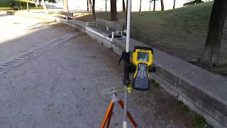 Video con Base Trimble SPS 850 y Rover SPS 882 Gps y Glonass [upl. by Hyde]