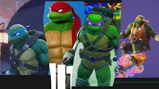 Tmnt 2012 Season 5 Theme song Fortnite Cover [upl. by Atrice]