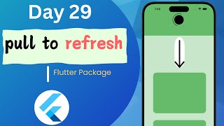 Flutter pull to refresh  Refresh Indicator [upl. by Bringhurst]