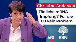 Tödliche mRNAImpfung Für die EU kein Problem – Christine Anderson AfD [upl. by Artined]