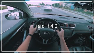 JAC T40 2022  POV [upl. by Enel]