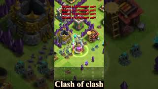 Clash of Clans Wall Breaker Troops in Reverse Attack Mode Shorts clashofclans coc games [upl. by Nirmak]