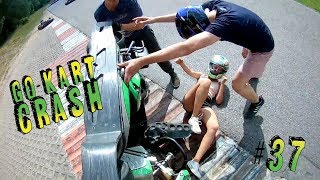 Go kart crash compilation 37 [upl. by Annah411]