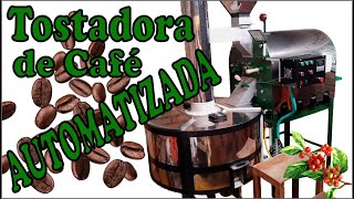 Tostadora de café automatizada con sistema de enfriamiento [upl. by Jeanie]