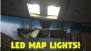 How To Install LED DomeMap Lights – Easy Mod for Any Car Dodge Charger [upl. by Lanita]