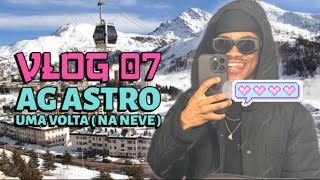 UMA VOLTA  NA NEVE⛷️❄️ VLOG07 AG ASTRO [upl. by Ayadahs]