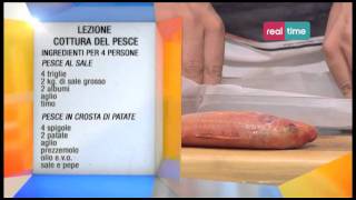 Cucina con Ale cotture di pesce lezione [upl. by Anifesoj]