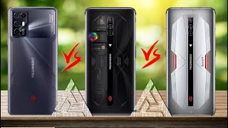 Red Magic 6R VS Red Magic 6 Pro VS Red Magic 6s Pro  ZTE  Nubia [upl. by Townsend]