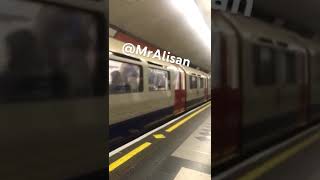 Westbound Piccadilly Line Train Approaching Holborn [upl. by Edwine]