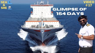 SEA 🌊 amp SHE 🚢  How i spend 154 Days on Ship  Chief Officer  JPC VLOGS  Video  17 [upl. by Shelburne]