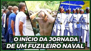 O RECRUTAMENTO  1° FASE DA FORMAÇÃO DOS FUZILEIROS NAVAIS  MARINHA DO BRASIL  O INÍCIO DE TUDO [upl. by Flavian]