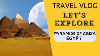 Exploring Egypt Visiting Pyramid of Khafre Chephren in Giza [upl. by Nivlad]