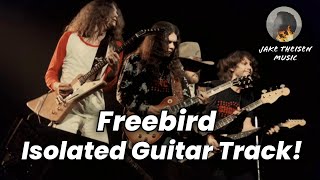 Lynyrd Skynyrd  Freebird Solo ISOLATED Guitar Track [upl. by Frodeen784]