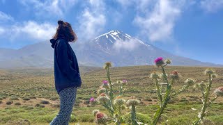 Travel to Mt Damavand  Nandal  Haraz Road  Iran [upl. by Lupiv]