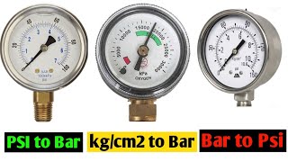 Pressure units explained  Pressure unit conversion  unit conversion  Pressure units [upl. by Ecyarg]