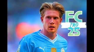 BEST KEVIN DE BRUYNE FC25 PRO CLUBS LOOKALIKE [upl. by Enytsirk]