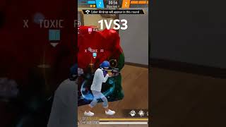 M90 1vs3 😱foryou foryou funny freefire [upl. by Hgielra]