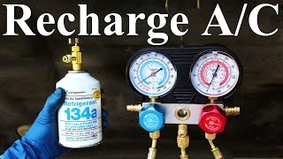 How to Properly Recharge Your AC System [upl. by Meit514]