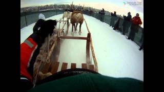 Jokkmokks marknad 2015  Renrace action camera [upl. by Ynamreg277]