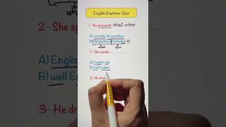 English Grammar Test  Did you answer correctly english learn speaking [upl. by Montanez]