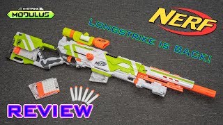 REVIEW Nerf Modulus Longstrike  LONGSTRIKE REBORN [upl. by Tomasina]