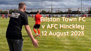 BilstonTownFC v AFC Hinckley [upl. by Hilda]