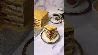 Medovik 🍰medovik medovikcake cake dessertrecipes dessertroom dessert [upl. by Edee]