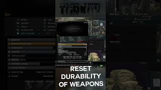 Reset Weapon Durability in Tarkov escapefromtarkov tarkov escapefromtarkovguide eft tips [upl. by Anoirb555]