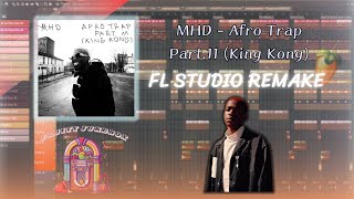 MHD  Afro Trap Part11 King Kong FL Studio Remake  Instrumental 🦍 [upl. by Anivek]