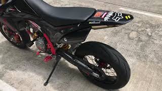 HONDA CRF 250L 2017 MOTARD STYLE THAILAND [upl. by Annig]