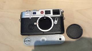 Leica M6 TTL 072 Silver [upl. by Anomahs]