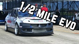 GTT Evo 8 takes on the HALF MILE [upl. by Jemmie]