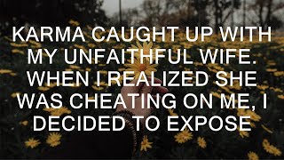 Karma caught up with my unfaithful wife When I realized she was cheating on me I decided to expo [upl. by Ramah]