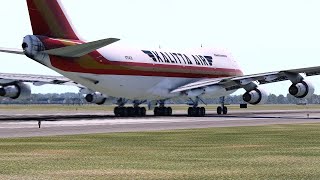 Boeing 747 Freighter Crashes on Takeoff at Brussels Airport  Kalitta Air Flight 207 [upl. by Froma447]