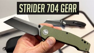 New Strider 704 Gear Knife [upl. by Haddad]