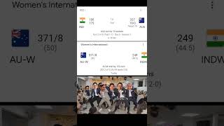 Ind vs AUS Ind w vs Ind w Lost match bgt indvsaus [upl. by Thatch]