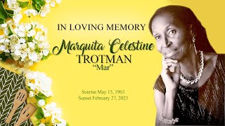 Celebrating the Life of Marquita Celestine Trotman [upl. by Heidy]