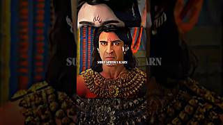 SURYAPUTRA KARN 🔥 ATTITUDE STATUS 😈 suryputra karn mahabharat shorts sanatandharma shortsfeed [upl. by Riebling]