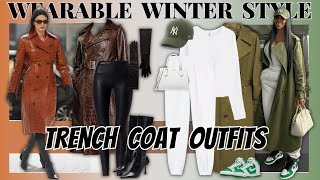 Wearable and Affordable Winter Trench Coat Styles [upl. by Moor]