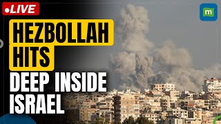 ISRAEL  HEZBOLLAH For the first time Hezbollah hits deep inside Israel by targeting Haifa N18G [upl. by Norda]